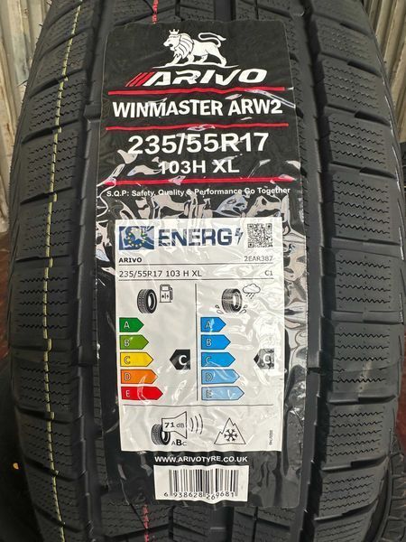 Нови зимни гуми ARIVO Winmaster ARW 2 235/55R17 103H XL НОВ DOT