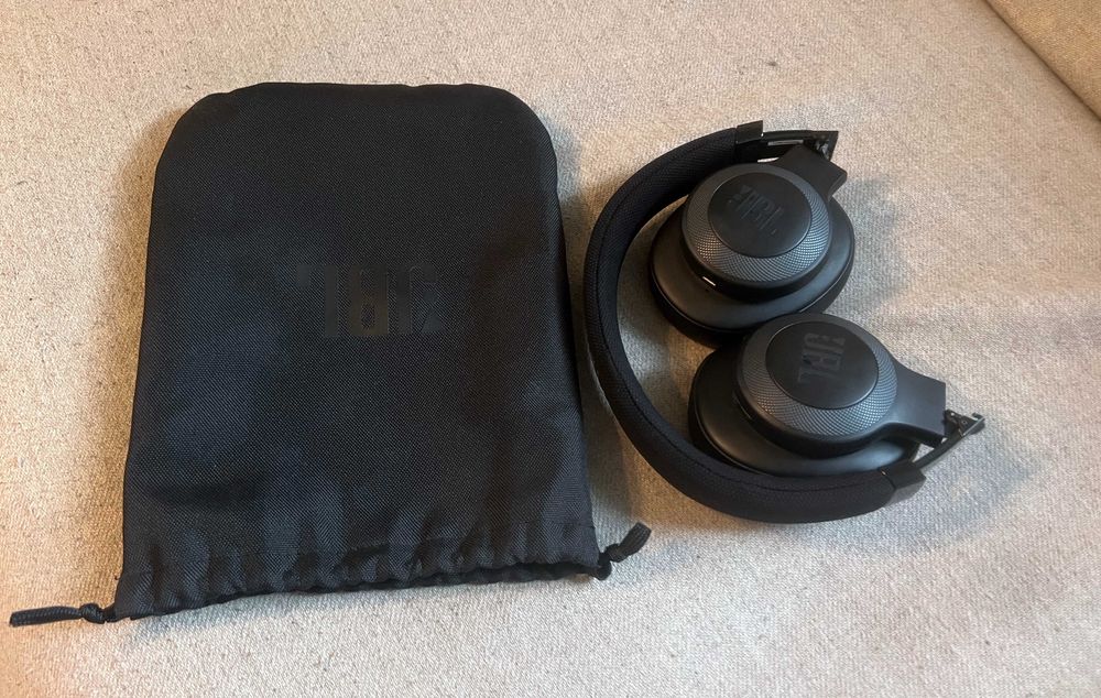 Casti JBL E65BTNC Bluetooth Noise Cancelling Negre