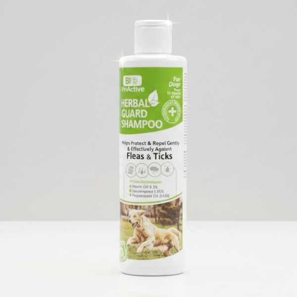 Репелентен Шампоан за Кучета - Бълхи и Кърлежи - 250ml - Bio PetActive