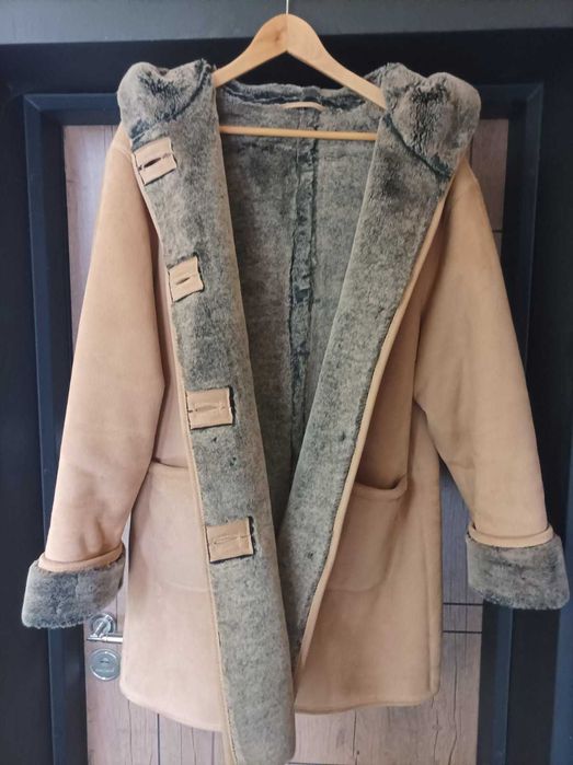 Дамски кожух естествена кожа