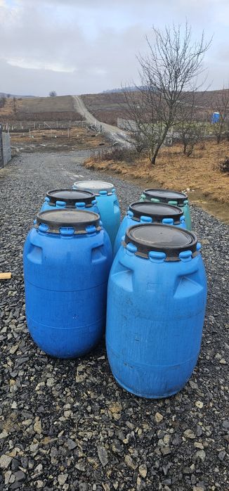 Butoaie 220 L , Plastic