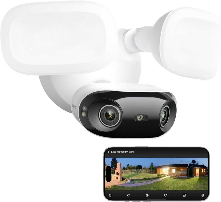 Camera de supraveghere exterioară Reolink 4K 8MP Wi-Fi 6 cu reflector de 3000 lumeni