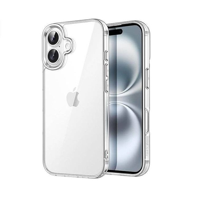 Iphone 16 case carbon and transparent