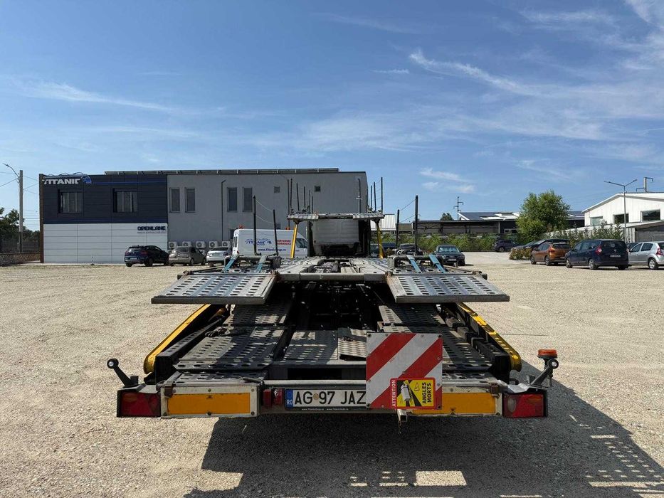Camion transport auto Mercedes-Benz Actros 1841 2008 + Rolfo Pegasus 09/2008