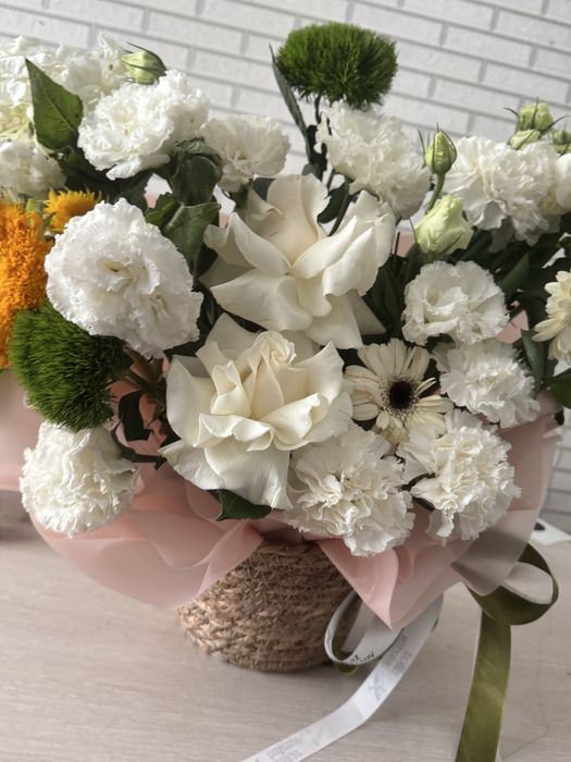 Цветы букеты свежие