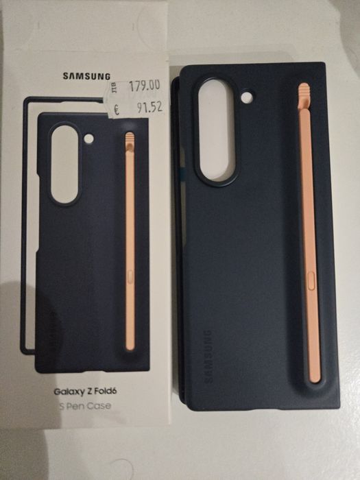 Slim S Pen Case калъф за Samsung Galaxy Z Fold 6 - Navy