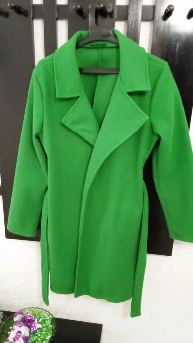 Дамско палто  зелено