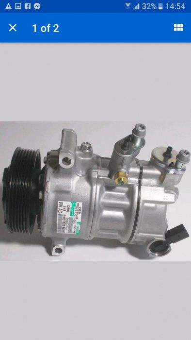 Compresor ac 2.0 tdi 2009-2015,vw passat ,audi,skoda 5n0820803 sande