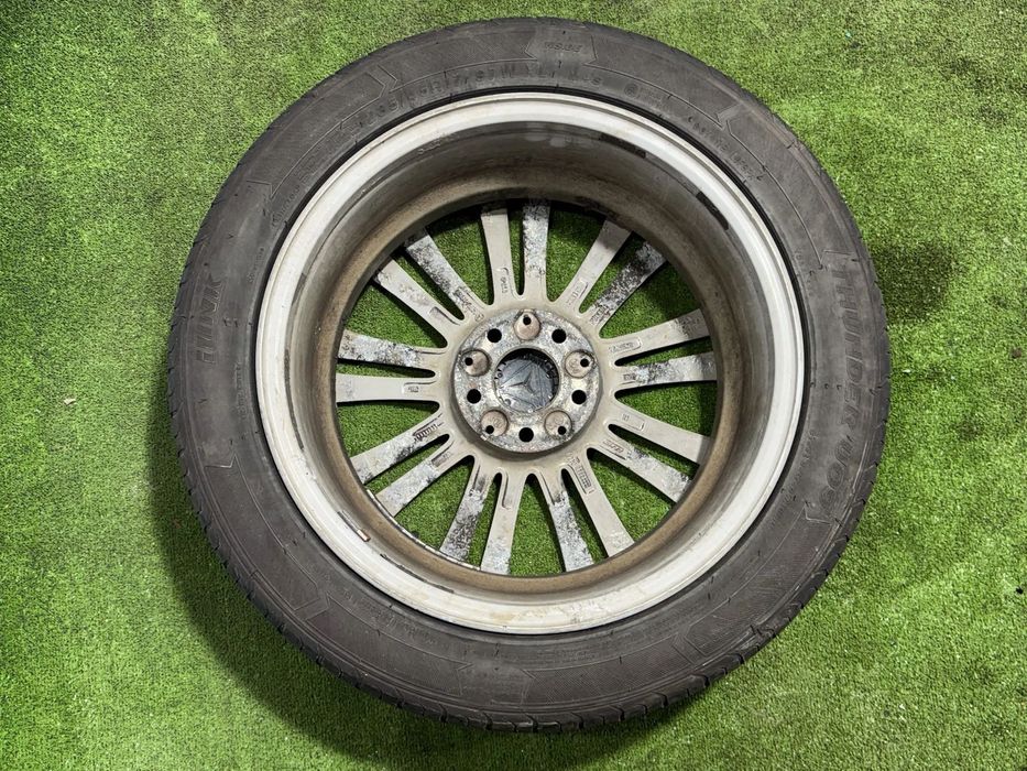 JANTE MERCEDES BENZ R17 / 5x112 / W205 C180 /  235/45 R17 97W XL / 7,5JX17H2 / ET45 / DOT D / A2074010102  + CAUCIUCURI (X3)