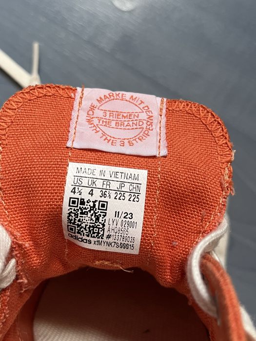 Кецове Adidas Nizza оранжеви