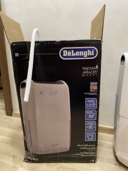 De'Longhi DDSX225 AriaDry Домашен обезвлажнител 446 W 25 L 44 децибела