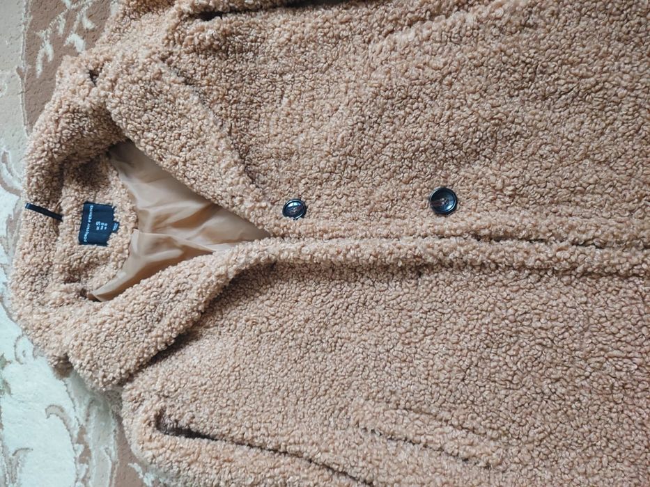 Тедди пальто женское