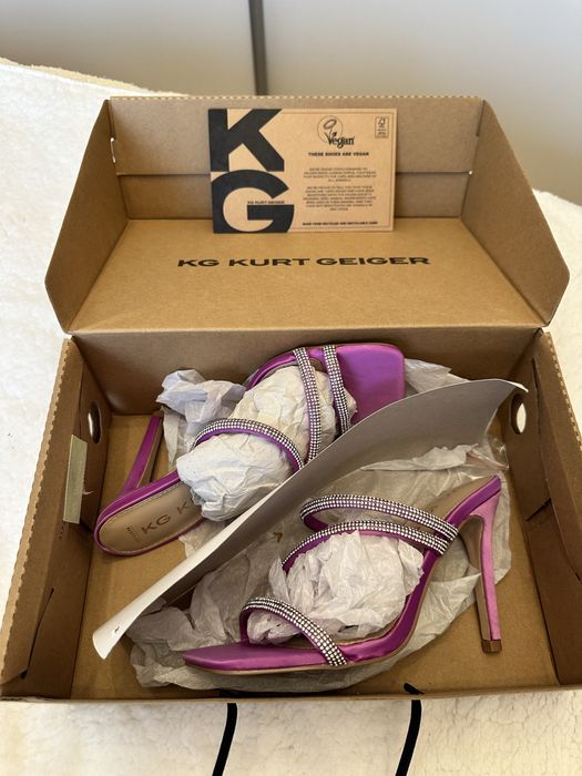 Pantofi cu toc cu satin marimea 38