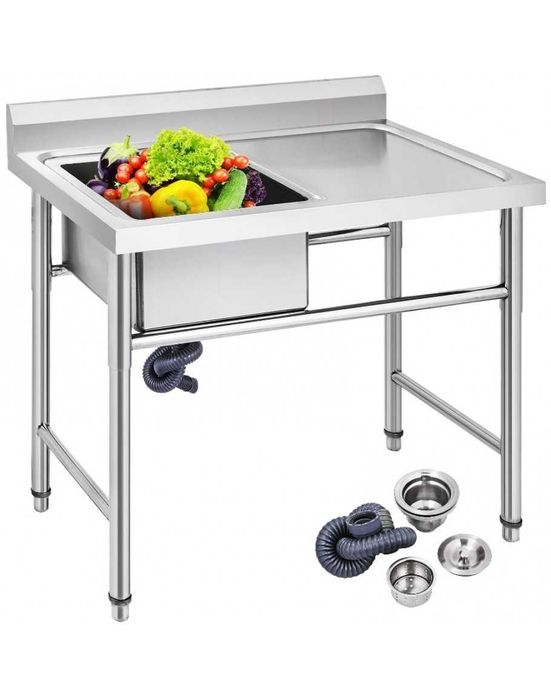 Мивка от неръждаема стомана 50х50