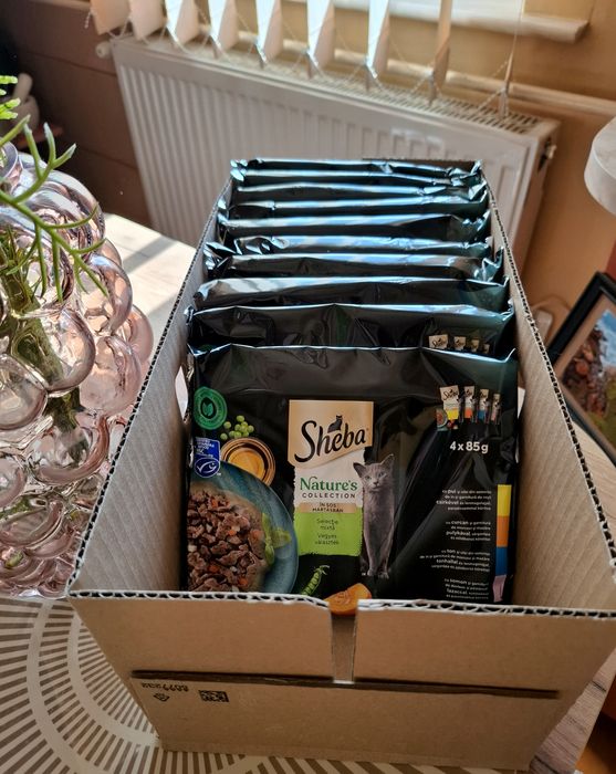 Set SHEBA 10x4 plicuri mâncare umedă