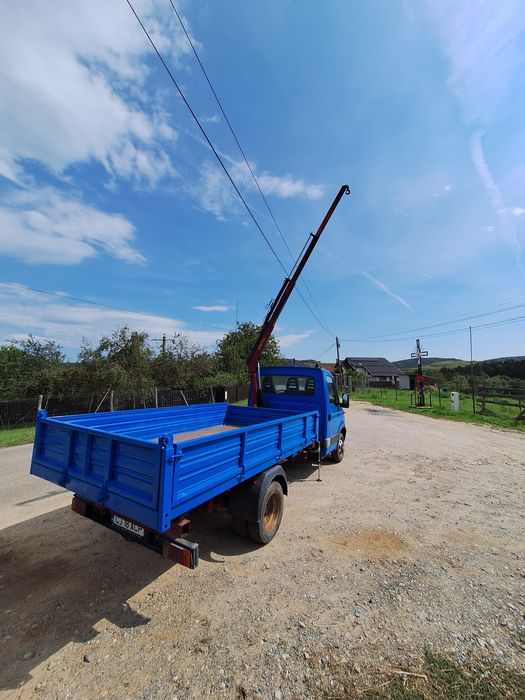 Vând iveco daily basculabil cu macara 35c13