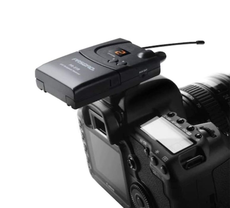 Микрофон PASGAO, PASGAO PR 51 Handheld, Безжичен, за видеокамера