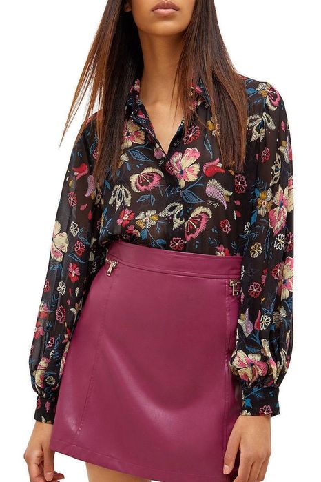 LiuJo Оригинал Женская шифоновая блуза