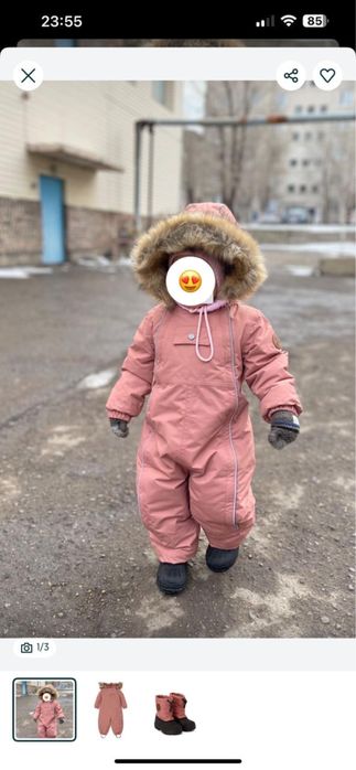 Комбинезон бренд Kuling для девочек 2-3 лет