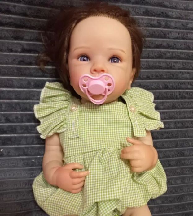 Bebelus papusa Reborn moale corp silicon NOUA