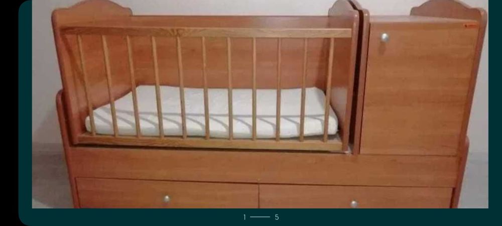 Детско легло 3 в 1 Бертони