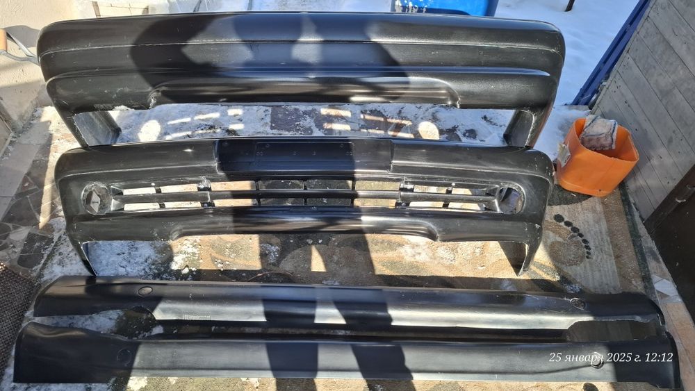 Бампер Мерседес 210 Е50 обвес пороги тюнинг