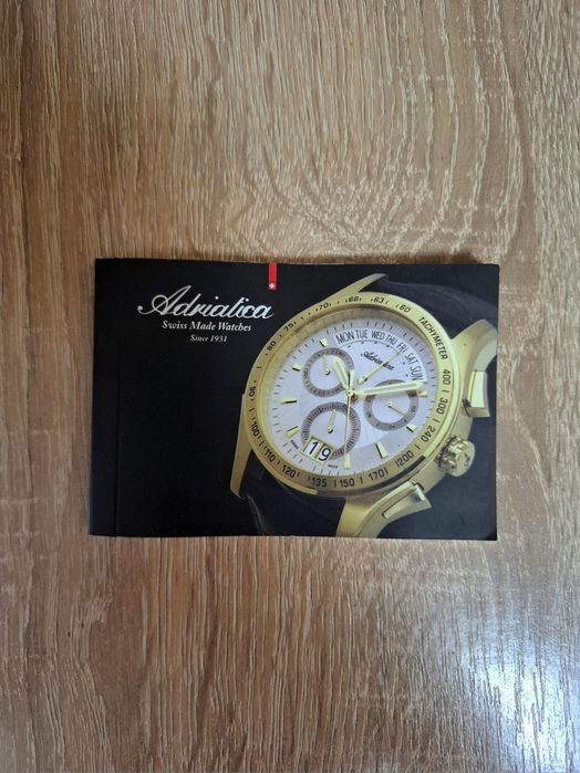 Продам швейцарские часы adriatica