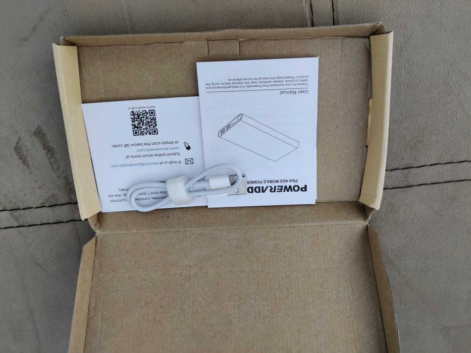 Baterie externa Poweradd 12000 mAh sigilata