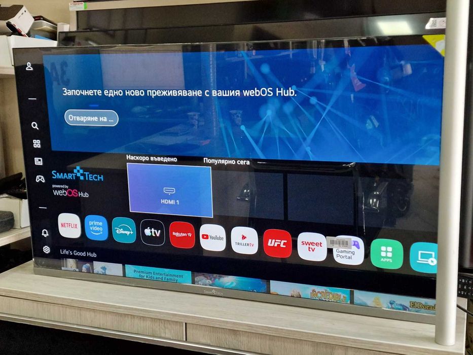 Смарт телевизор SmartTech QLED 40QW01V, 40"