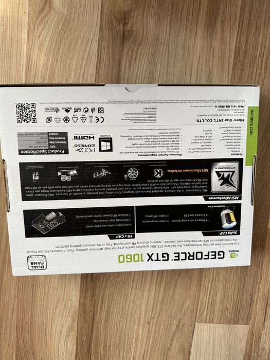 Placa video MSI NVIDIA GeForce GTX 1060 6GB