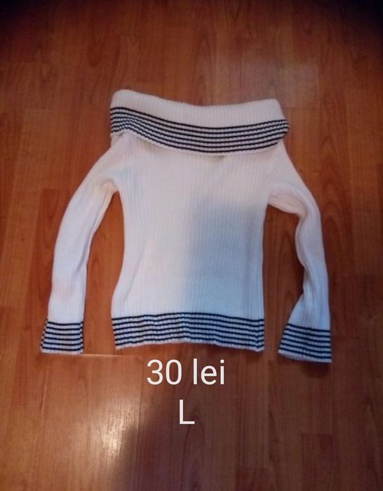 Pulover dama cu umerii goi