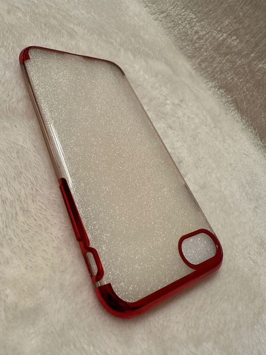 Back Case Cover for Apple iPhone 7 8 SE 2020 (Chrome Red)