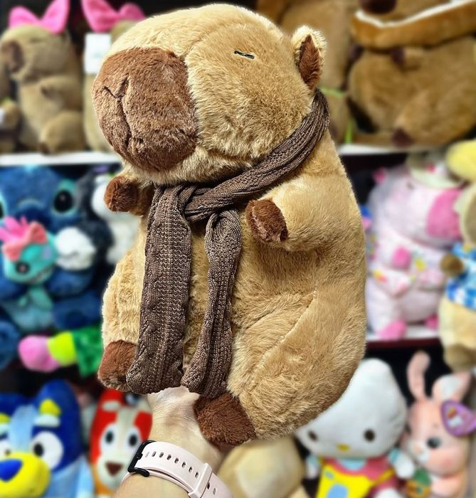 Плюшена играчка Капибара 30см