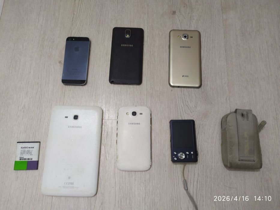 Телефоны б/у (Самсунг и Айфон)