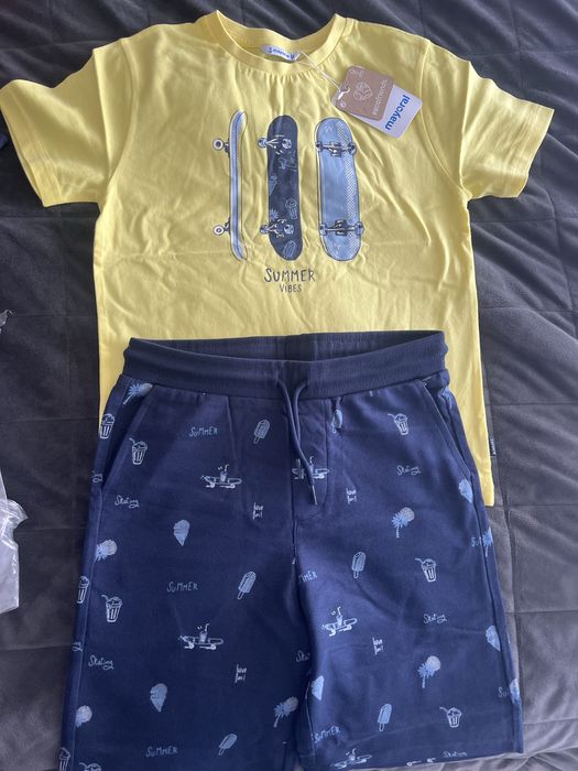 Чисто нови летни дрешки MAJORAL-9год-134 ръст-момче