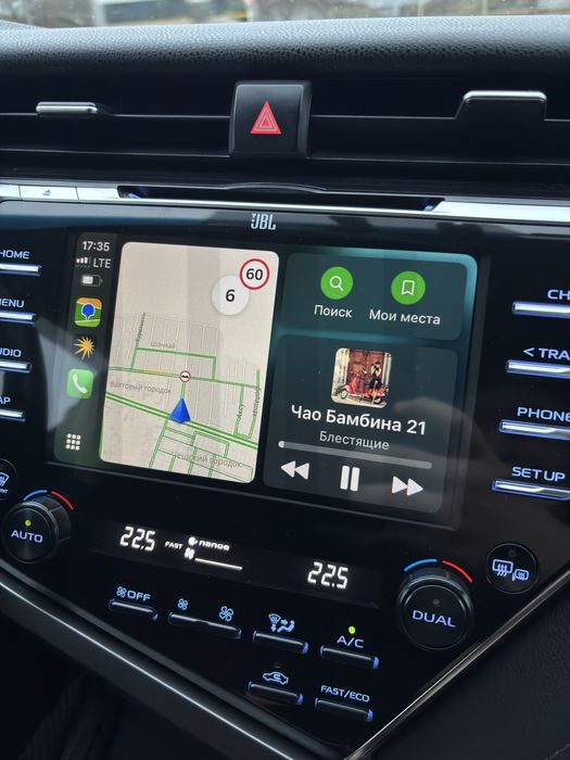 Прошивка carplay на камри 70-75