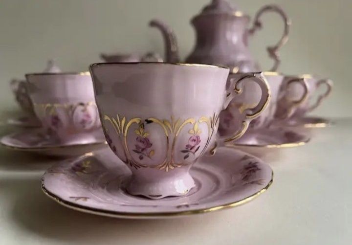 Розов порцелан Чехословакия