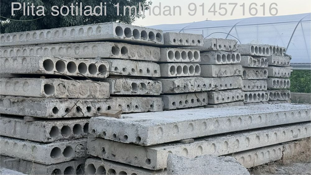 Plita sotiladi  kup miqdorda xolati yaxshi