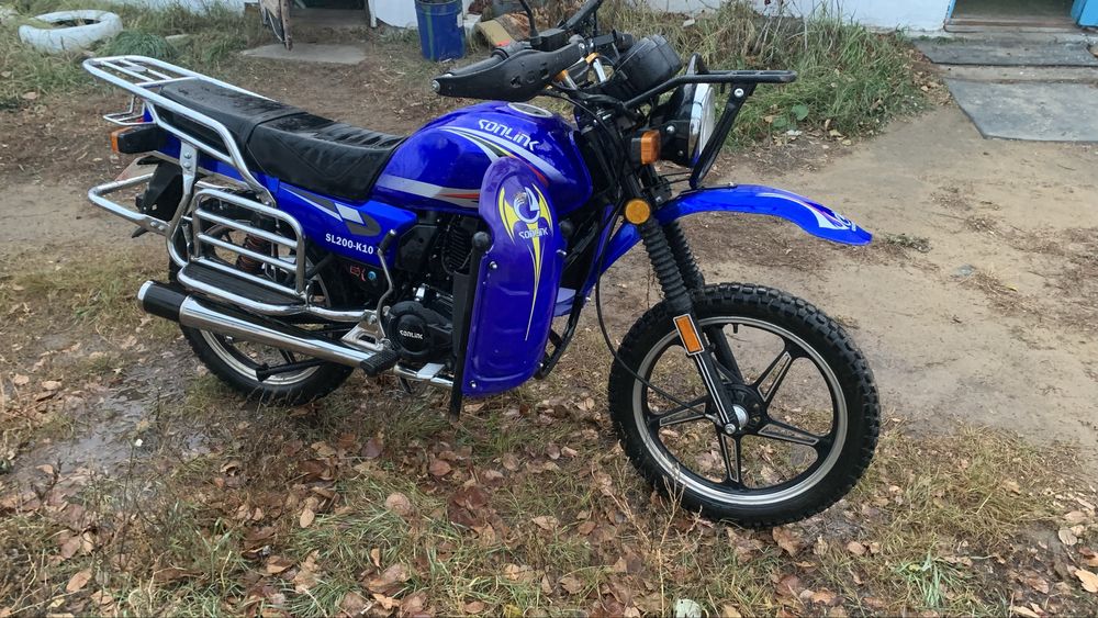Продам мотоцикл сонлинк 200