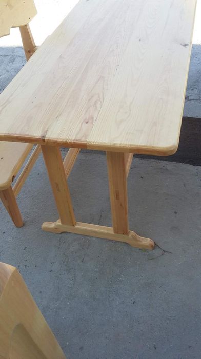 Yog'och Stol stul kamplekt