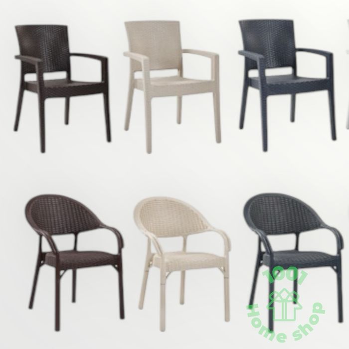 Комплект маса със столове ратан