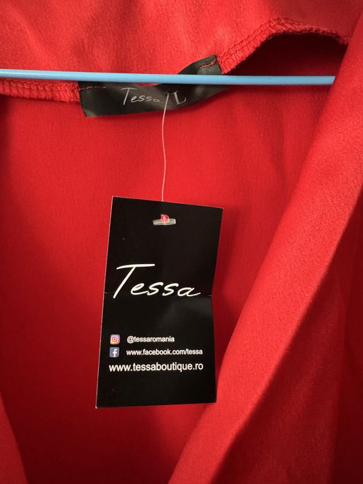 Rochie rosie Tessa marimea S