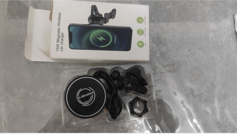 Авто держатель Беспроводная магнитная зарядка magnetic wireless