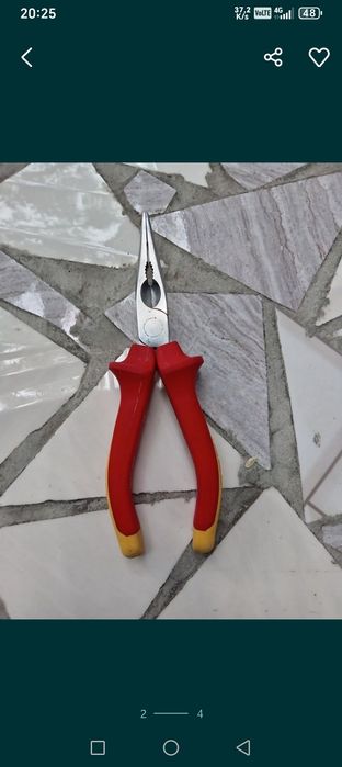 Нож для снятия изолации и длиногубси izeltas