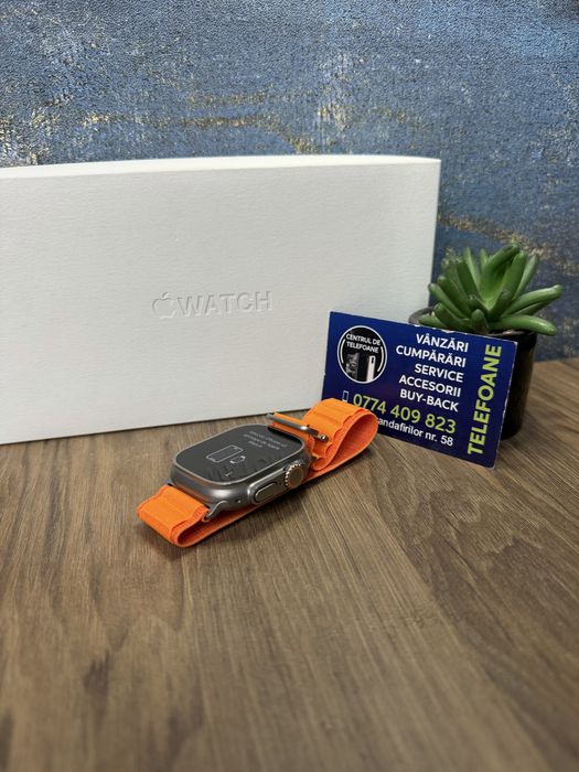 Apple watch ultra / 2 Ani Garantie Centrul de Telefoane /rate