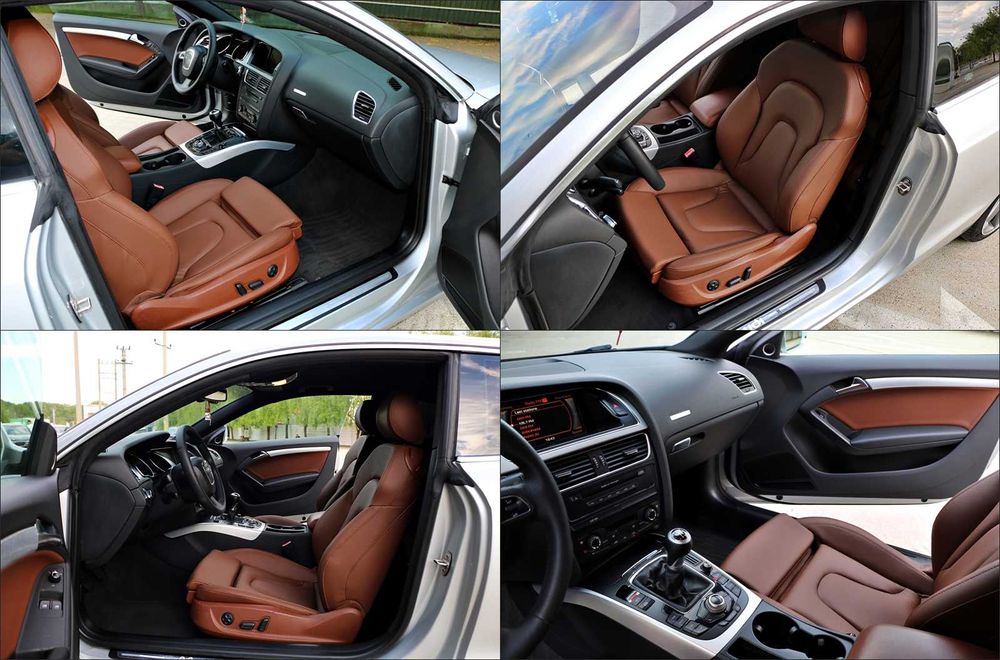 Audi A5 Coupe 3.0 Tdi 240 Cp Manual // 2008 // Interior Coniac / Xenon