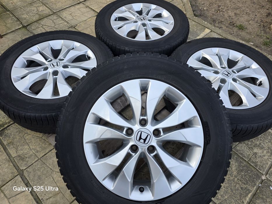 Лети джанти 17ки 5х114.3 Honda + зимни гуми 225/65/17 Toyo