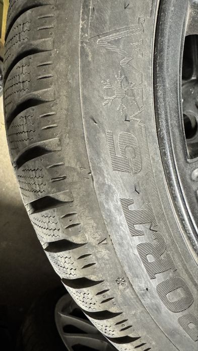 Джанти от STI със зимни гуми
