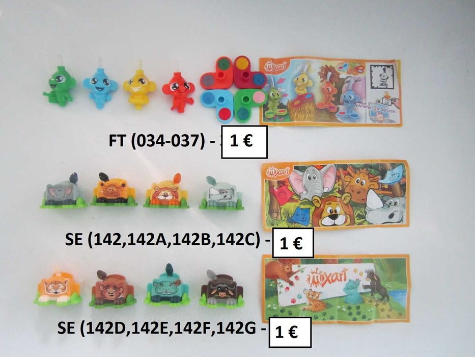 Киндер играчки 3