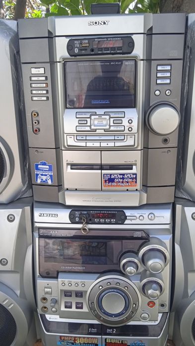 Муз.центры" Samsung"и" Sony"